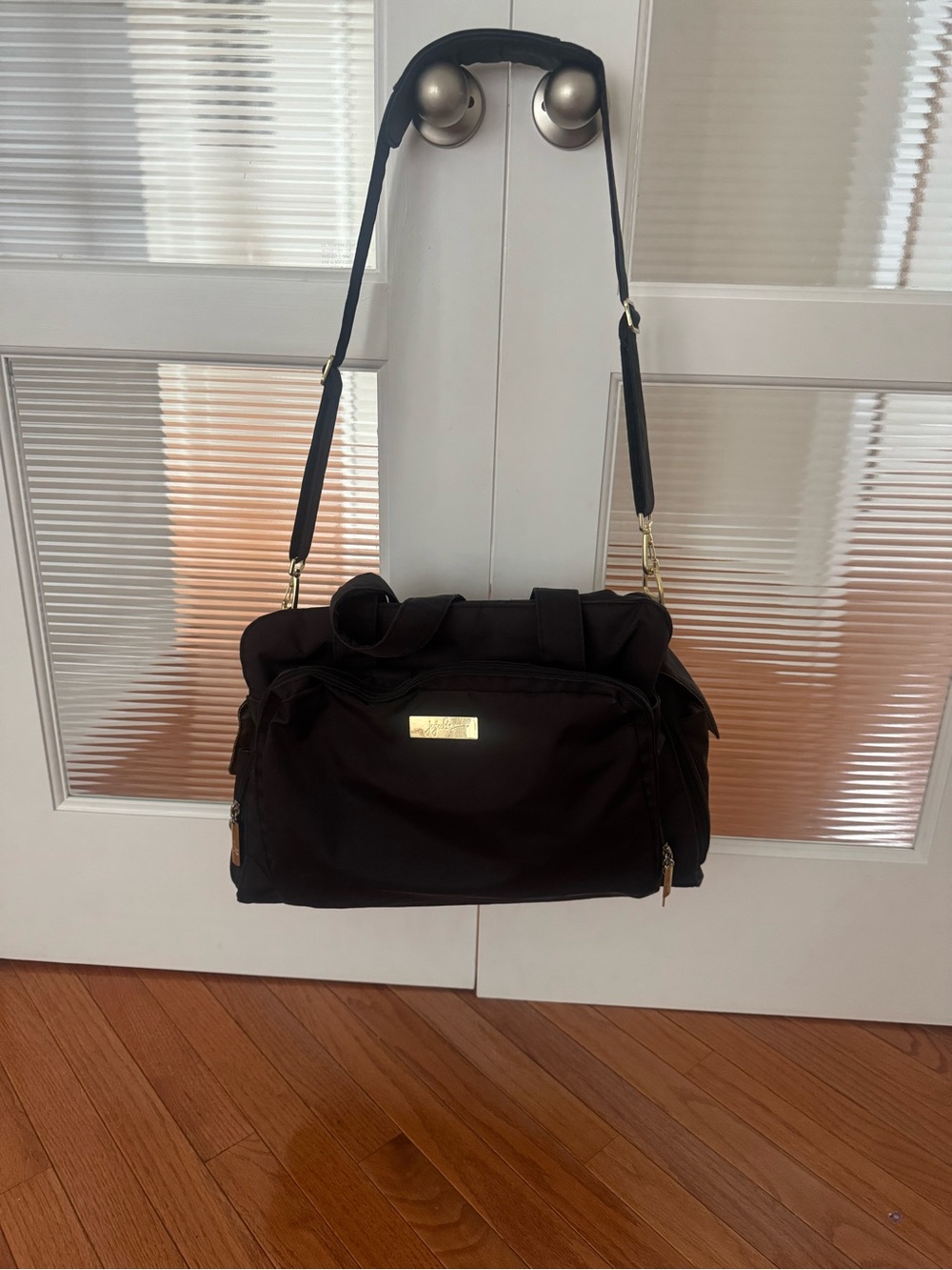Ju-Ju-Be diaperShoulder Bag with Gold Accent